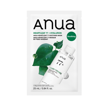 Успокаивающая тканевая маска Anua Heartleaf 77 Soothing Sheet Mask 4871 фото