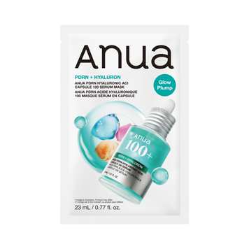 Тканевая маска-сыворотка с PDRN и гиалуроновой кислотой Anua Pdrn Hyaluronic ACID Capsule 100 Serum Mask 4874 фото